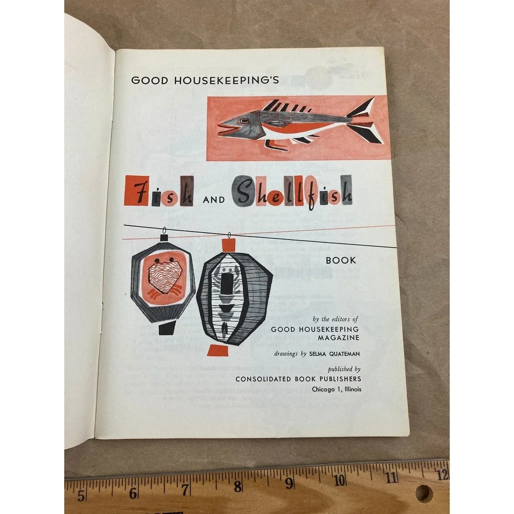 1958 Fish and Shellfish Good Housekeeping Cookbook
